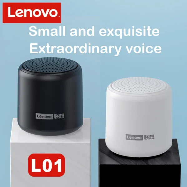 Lenovo L01 Colorful mini Speaker- Black