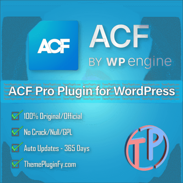 ACF-Pro.png ACF - Advanced Custom Fields PRO Ultimate - 2025