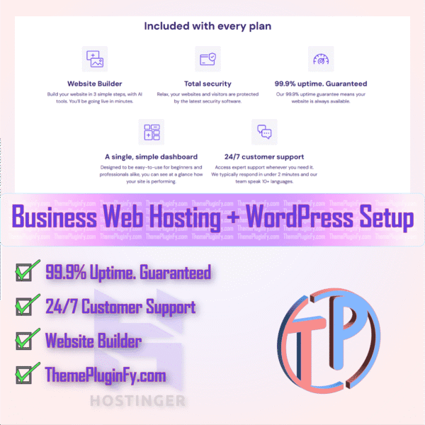 Hostinger-Package-2.png Hostinger's Business Hosting: 200 GB NVMe Storage for Effortless Best Performance (1-Year Plan)