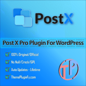Post-X-Plugin.png PostX Pro: The Ultimate WordPress Plugin for Stunning Websites - 2025