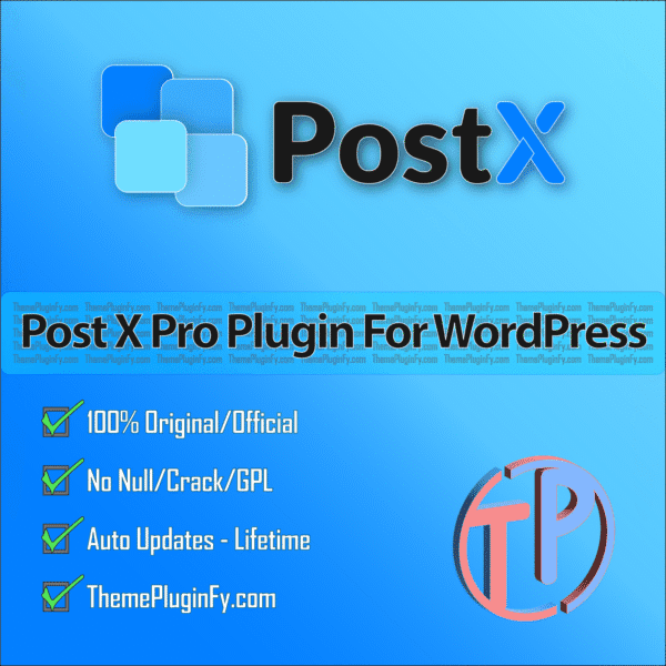 Post-X-Plugin.png PostX Pro: The Ultimate WordPress Plugin for Stunning Websites - 2025