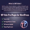 WP-Hide-Pro-3.png WP Hide & Security Enhancer (Pro) Plugin for WordPress – Unlimited – 2025