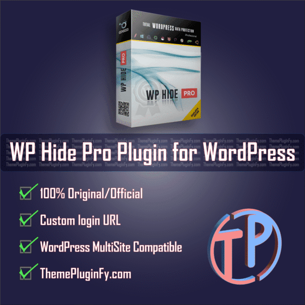 WP-Hide-Pro.png WP Hide & Security Enhancer (Pro) Plugin for WordPress – Unlimited – 2025