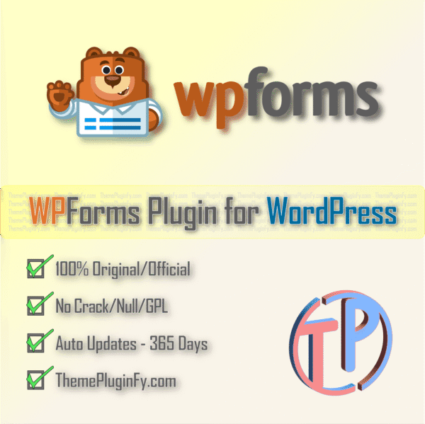 WPForms.png WPForms: Ultimate Drag & Drop WordPress Form Builder - 2025